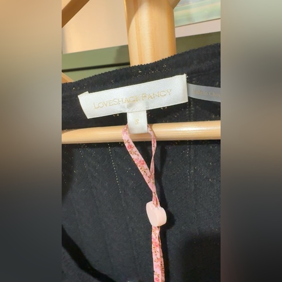 LoveShackFancy LAVENDER POINTELLE KNIT MINI DRESS, brand new with tags, no flaws - Picture 9 of 11